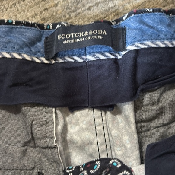 Scotch & Soda black patterned Shorts - size 30 - 7 in inseam - Picture 3 of 6